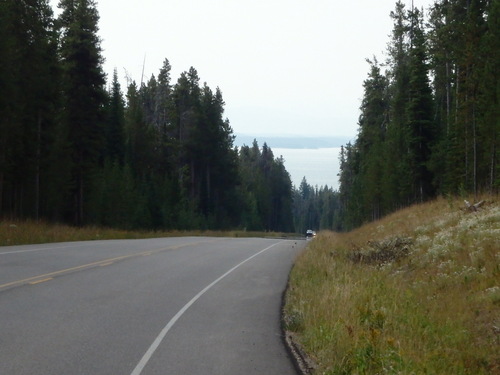 GDMBR: We're rolling south US 99/191/287 toward Moran Junction.